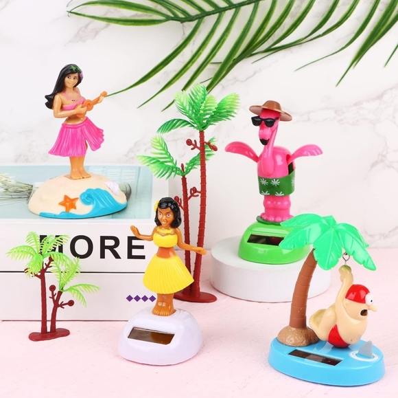 8-Assorted Solar-Powered Dancing Figurines-Halloween, Thanksgiving & Christmas - Picture 17 of 17